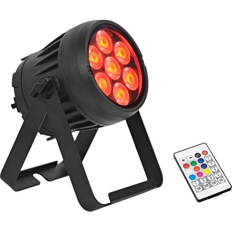 Lámpara portátil Eurolite akku ip par 7 qcl crmx mk2 batería recargable RGBW