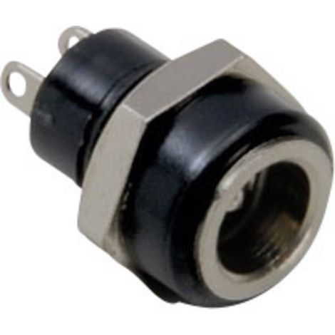 TRU COMPONENTS  Niedervolt-Steckverbinder Buchse, Einbau vertikal 5.7 mm  2.5 mm 1 St.