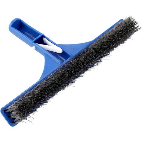 Brosse métallique pour piscine, pour nettoyer le fond et les parois, diamètre 10 pouces, convient aux bassins, spas et piscines thermales. (1/5)
