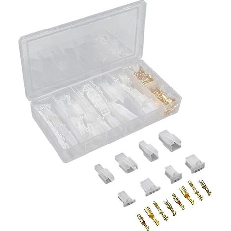 Kit de 200 connecteurs de câble électriques automobiles 2/3/4/6 broches mâles et femelles de 2,8 mm pour Ca Ty