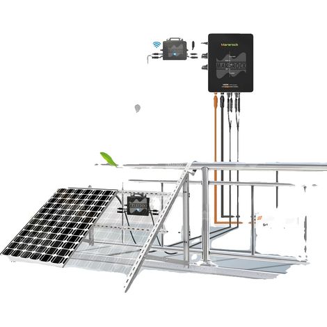 Soporte para panel solar, diseño ajustable, construcción resistente a la intemperie, soporte fotovoltaico (1/5)