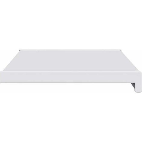 vidaXL Appui de fenêtre Blanc 60 x 30 x 4,5 cm PVC 42046804 (1/5)
