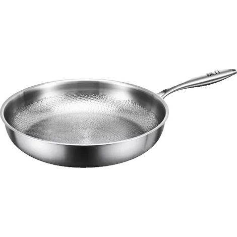 Sartén de titanio, calentamiento rápido, cocina saludable, 26 cm (1/2)