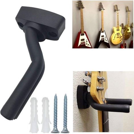 ganci per chitarra,Gancio da parete universale per chitarra,Soluzione di stoccaggio robusta e sicura per tutte le dimensioni (1/4)