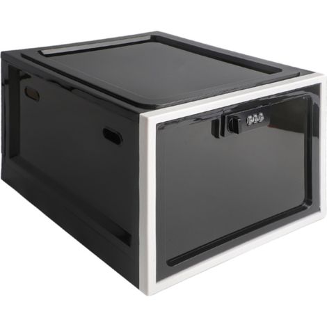 1 boîte verrouillable, avec cadenas à combinaison, pour rangement sécurisé d'objets personnels, collations et appareils électroniques (1/5)