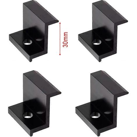 Accessoires de montage : vis de fixation pour panneau solaire (non incluse). Pour cadres de 30/32/35/40 mm. Traitement de galvanoplastie anticorrosion. (1/5)