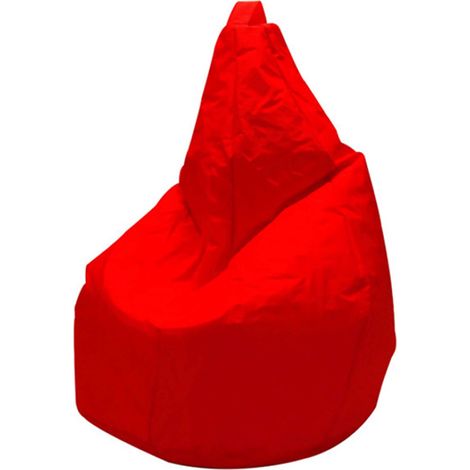 Poltrona a Sacco In Nylon con Imbottitura in Micropolistirolo 1,20 Metri Pouf Impermeabile per Interni ed Esterni Colore Verde (1/4)