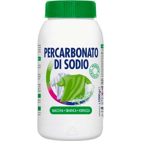 PERCARBONATO DI SODIO NATURALE: SBIANCANTE SMACCHIANTE IGIENIZZANTE 1KG (1/2)