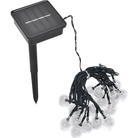 m lange Solar-LED-Lichterkette mit 20 LEDs und 8 Modi für Garten, Hof und Gartenpartys (1/5)