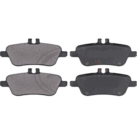 KIT PASTIGLIE FRENO POSTERIORI compatibile con MERCEDES-BENZ CLA COUPE' (C117) / PASTIGLIE FRENANTI AUTO OEM P 50 091X  P 50 091 / SU.129, / SOSTITUZIONE DIRETTA / BASSA POLVERE / SILENZIOSO