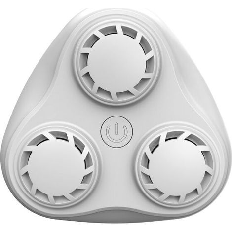 Répulsif pour souris à ultrasons à trois cornes haute puissance répulsif électronique pour insectes répulsif contre les moustiques domestique répulsif pour souris blanc (1/5)