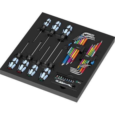 Wera 9760 Schaumstoffeinlage Stainless Set 1, 36-teilig (1/5)