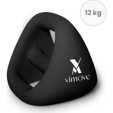 Pesa rusa funcional triangular gris 10 kg, entrenamiento avanzado de fuerza y funcionalidad, kettlebell, fitness, tonificacion, cross training