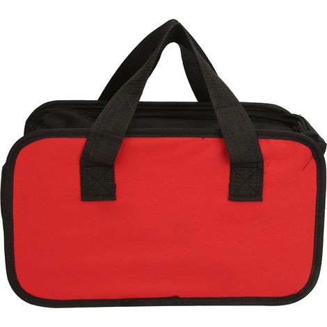 Sac À Outils En Toile - Grande Capacité Et Poignée Robuste - Pour Rangement Quincaillerie - 1 Pièce (1/5)