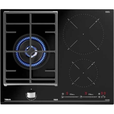 Piastra di cottura teka JZC 63312 ABN nera 60 cm 5000 watt