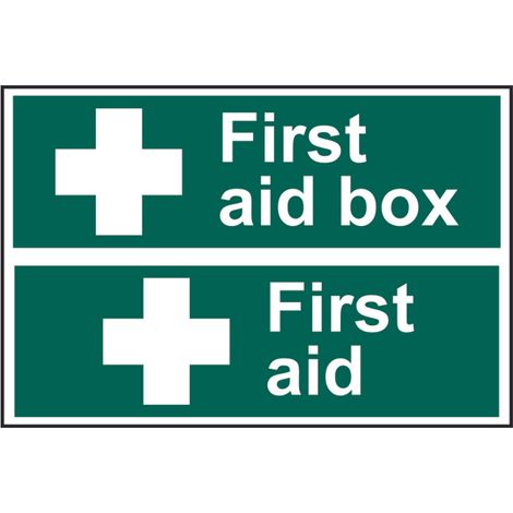First Aid Box / First Aid - PVC 300 x 200mm SCA1553