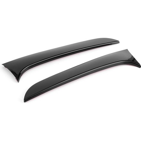 2 pièces Déflecteurs d'air latéraux de lunette arrière anti-UV compatibles avec BMW Série 1 F20 F21 2012-2019 (1/5)