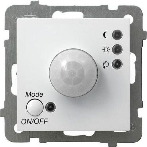 Ospel AS Modell ŁP-16G/m/00 Bewegungsmelder Weiß Modern
