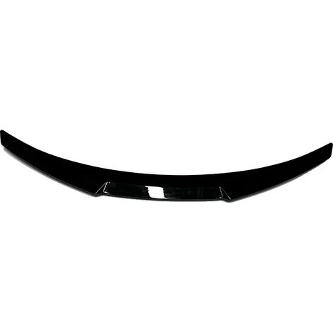 Spoiler trasero para maletero, estilo M4, fácil instalación, negro. (1/2)