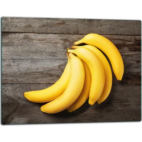Planche à découper en verre 52x40 banane (1/5)