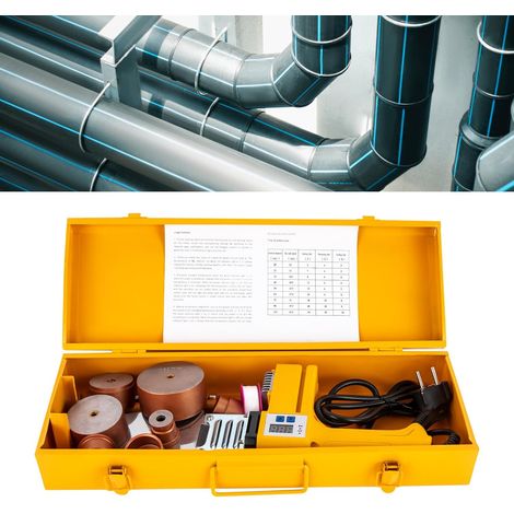 Machine de soudage de tube PPR machine de soudage de tube 20 - 63mm 6 adaptateur machine de soudage de température de tube pour tube thermoplastique (1/5)