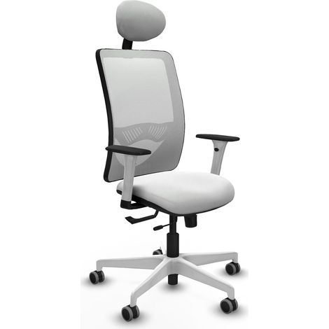 Sedia da ufficio piqueras y crespo Zulema bianco comfort ottimale (1/2)