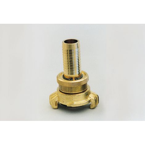 Raccord Quart De Tour Pour Tuyau 19 Mm - 3/4'' Laiton. (1/2)