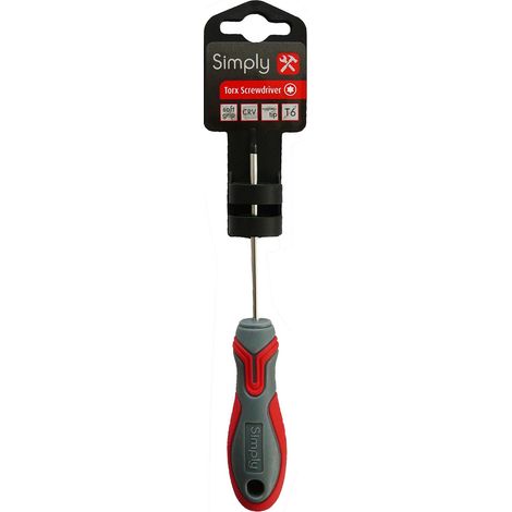 Simplement Outils torx06 T6 Torx Tournevis – Noir (1/5)