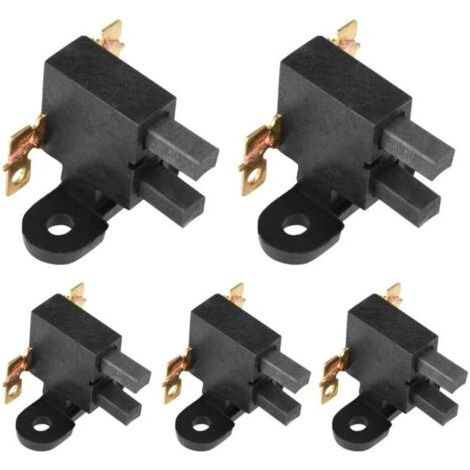 Balais de charbon, 5 pièces 2kw-3kw 168F accessoires de générateur d'essence ensemble de balais de charbon de haute qualité pour générateur d'essence (1/4)