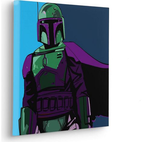 Tableau intissé Star Wars - Boba Fett (1/3)