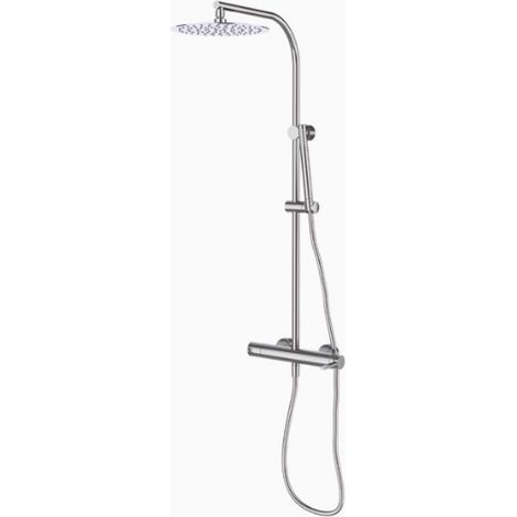 Mitigeur douche avec colonne AXIS finition noir Colonne: FixeXL (1/2)