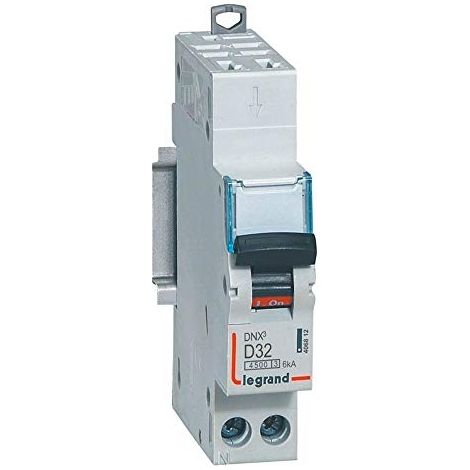 Leistungsschalter Legrand 32 Ampere 9 Millimeter Modul