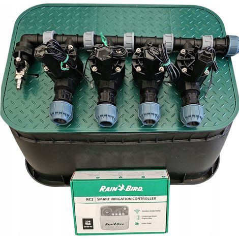 Kit Rain Bird a 4 sezioni: collettore con compressore, RC2, coppa, PE 32 (1/5)
