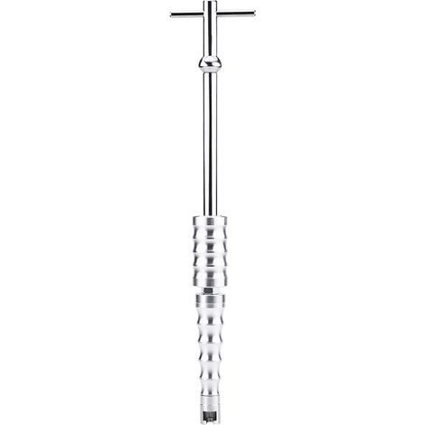 Extracteur de main de marteau coulissant, outil de débosselage de corps de conception ergonomique robuste en forme de T pour moto de réfrigérateur (1/5)