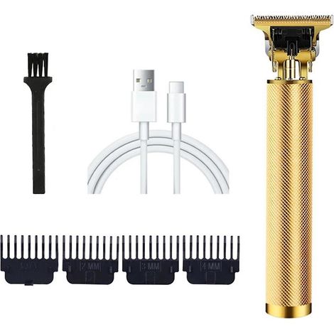Tondeuse à cheveux professionnelle sans fil pour hommes, rasoir à barbe électrique pour hommes (1/5)