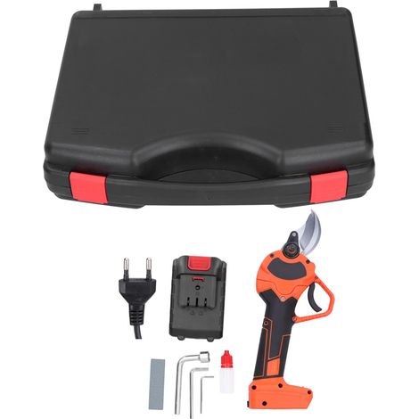Sécateur électrique sans fil HILDA, ciseaux à branches pour jardin, élagage d'arbres, AC100-240V DC21V, prise UE (1/5)