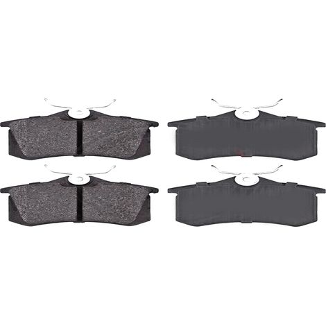 KIT PASTIGLIE FRENO POSTERIORI compatibile con CITROEN C3 PLURIEL (HB) / PASTIGLIE FRENANTI AUTO OEM FDB1083 , / SOSTITUZIONE DIRETTA / BASSA POLVERE / SILENZIOSO