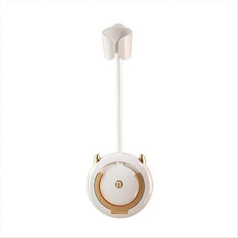 Sèche-cheveux mural support pivotant 360°, étagère de rangement sans fil, porte-sèche-cheveux rotatif en alliage, fixe-mur pour salle de bain, modèle A (1/5)