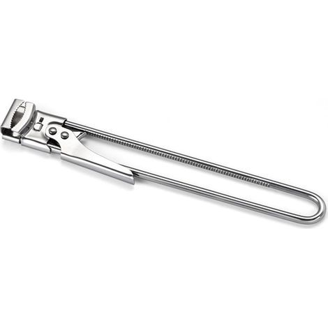 Ouvre-boîte, ouvre-boîte de sécurité, ouvre-bocal en acier inoxydable
