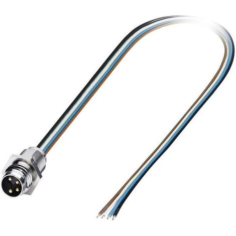 Câble d'actionneur Phoenix Contact 5 conducteurs , M12 Mâle, 500mm ( Prix pour 1 ) (1/3)