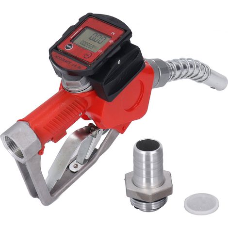 Bec de remplissage automatique BSP 1 pouce, compteur numérique en alliage d'aluminium pour débit de diesel et essence (1/5)