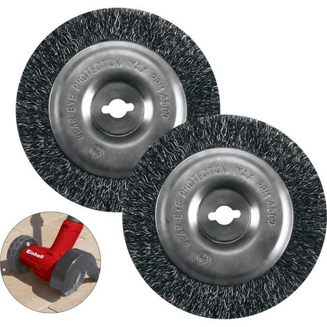 Einhell Grout Cleaner Steel Brush 15mm 18v GC-CC 18 Li BG-EG 1410 GC-EG 1410 x2