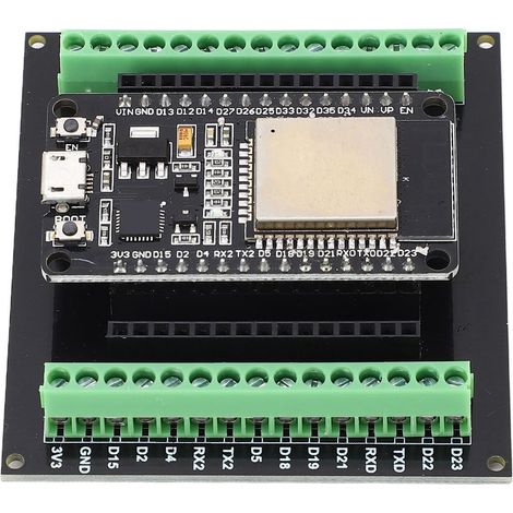 Module d'extension Wi-Fi/Bluetooth 2,4 GHz 30 broches pour carte de développement ESP32, 2,3-3,6 V, 80 mA (1/5)
