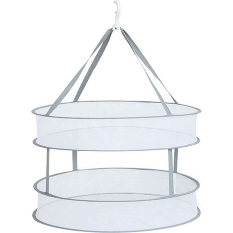 Support de Séchage de Vêtements Pliable Sèche-linge à Accrocher Niveaux Pliable en Filet Séchage Net Etendoir Pliant Etendoir Suspendre Vêtements Pan-PR (1/4)