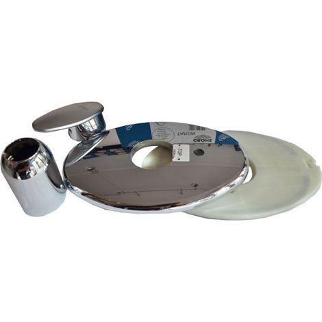 Ricambio rosone piastra esterna completa di maniglia Taron 19532IP0 Grohe
