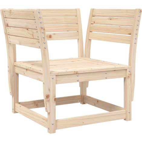 Maison Exclusive - Sedia da Giardino in Legno Massello Pino