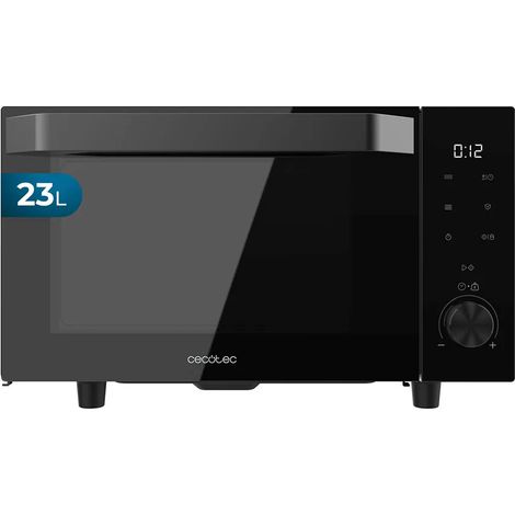 Cecotec Microonde senza piatto Proclean 6040 Flatbed Door. 800 W, 23 L, porta a ribalta, 10 livelli di potenza, 8 programmi. (1/3)