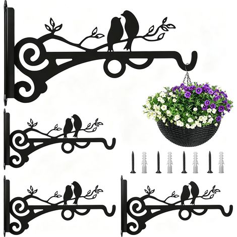 4 Article Suspension Plante Exterieur Crochets et Suspensions pour Plantes (1/5)
