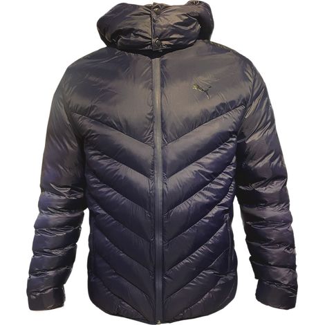 Puma WINTER Herren-Winterjacke mit Kapuze, marineblau, 53885706, Größe M