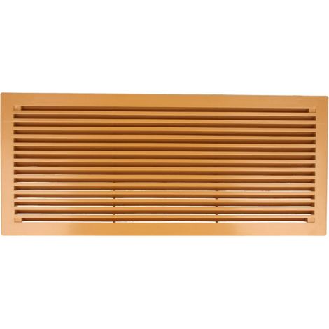 Lüftungsgitter Kunststoff Ausführung Buche 290mm x 125mm Badezimmerlüftung